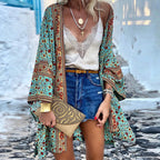 Trendig Boho damtröja med mönster – Elara