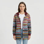 Stickad damcardigan med huva - Tammy