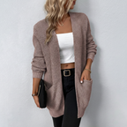 Lång skuren cardigan - Susanne
