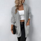 Lång skuren cardigan - Susanne