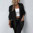 Lång skuren cardigan - Susanne